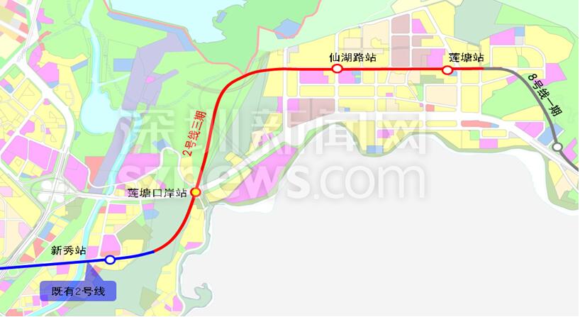 深圳地鐵2號(hào)線東延段（站點(diǎn)、線路圖、開通時(shí)間、最新消息）